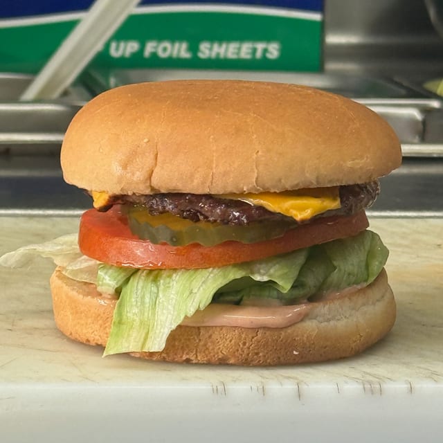 Junior Cheeseburger.