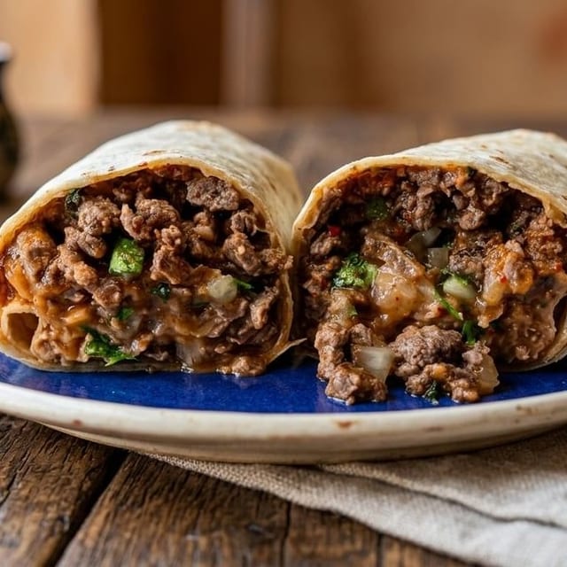 Carne Asada Burrito.