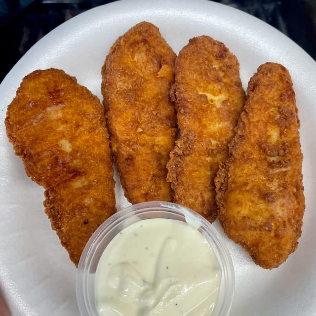 3pc Chicken Strips.