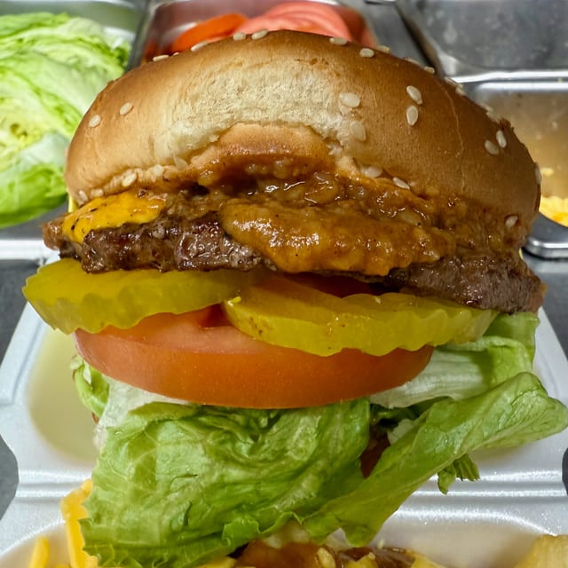 Chili Cheeseburger Combo.